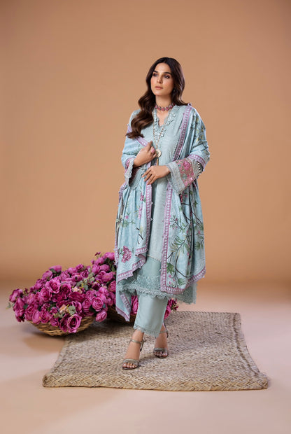 3 Piece Ready To Wear Suit - Branded Collection