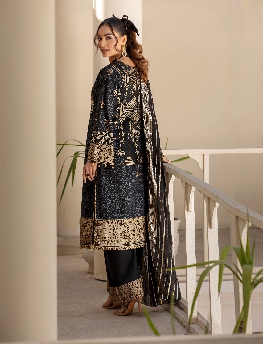 3 Piece Ready To Wear Suit - Eid Collection