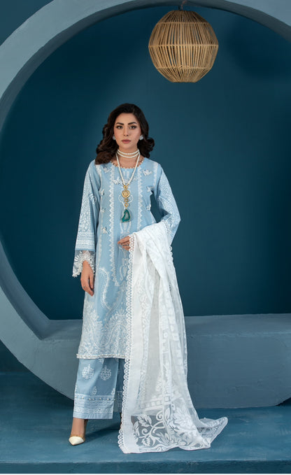 3 Piece Ready To Wear Suit - Eid Collection