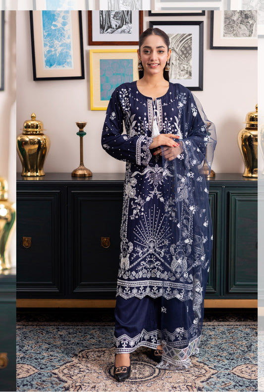 3 Piece Ready To Wear Suit - Eid Collection