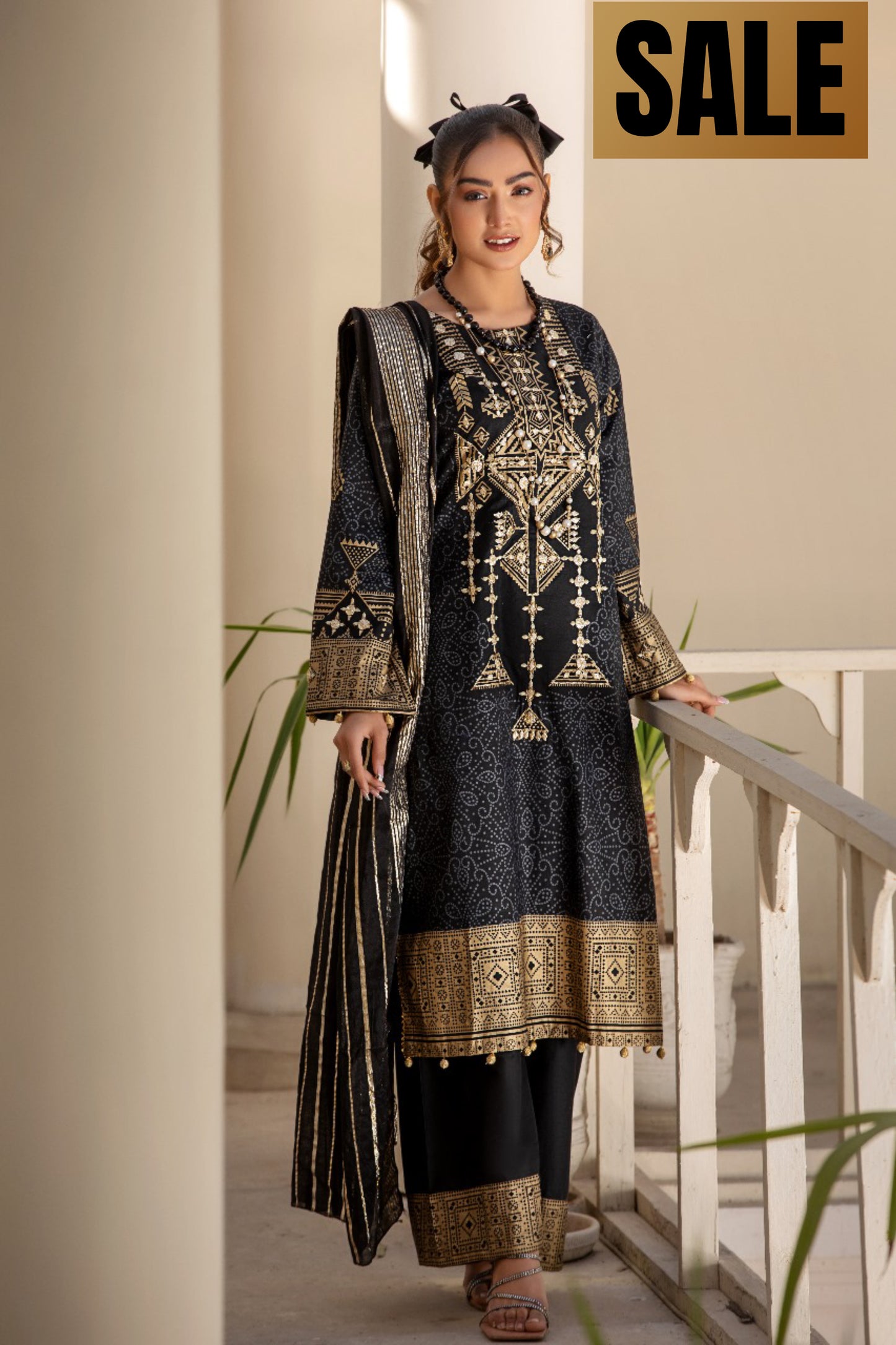 3 Piece Ready To Wear Suit - Eid Collection