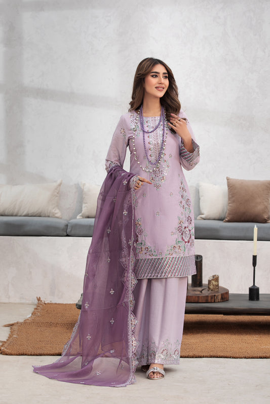 3 Piece Ready To Wear Suit - Eid Collection