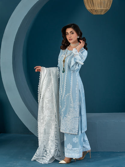 3 Piece Ready To Wear Suit - Eid Collection