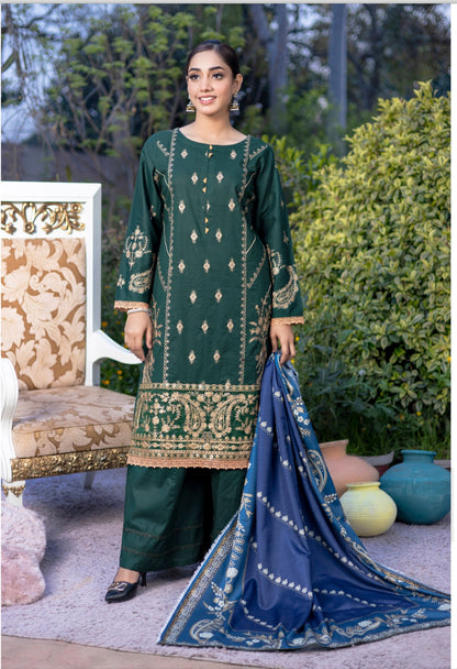 3 Piece Ready To Wear Suit - Eid Collection