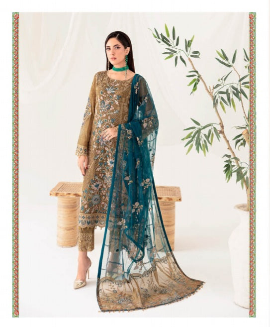 Ramsha Rangoon Unstitched  Vol 10 2023